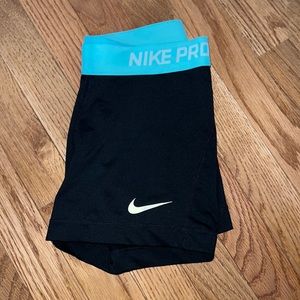 Nike pro compression shorts
